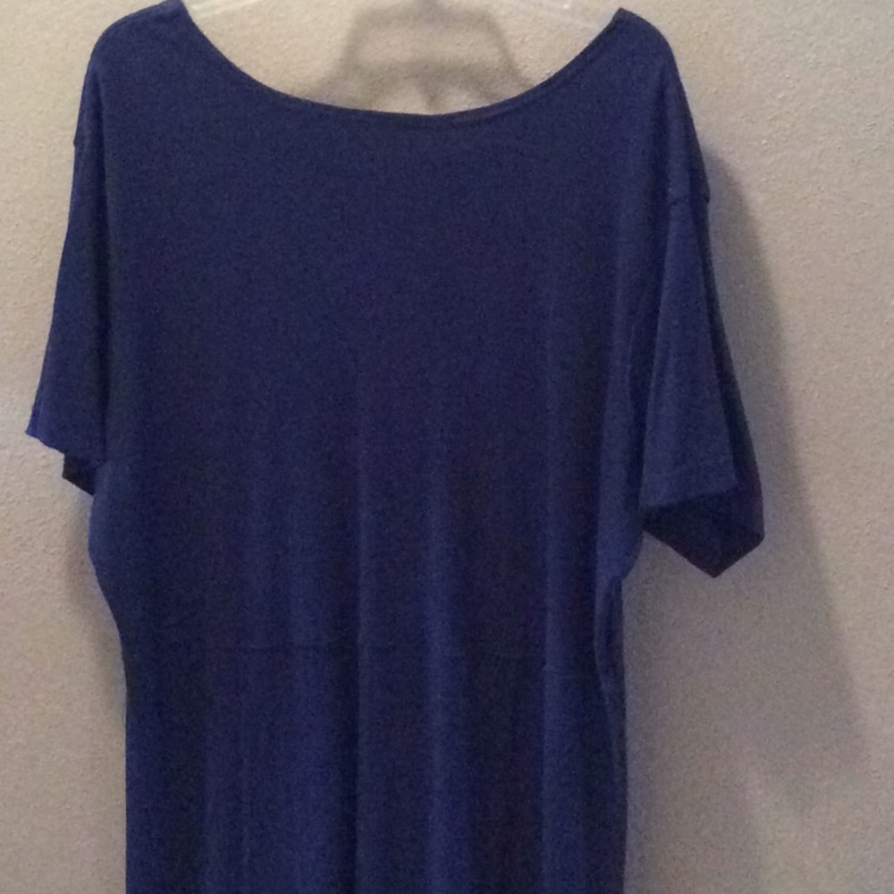 Navy blue maxi dress - Picture 4 of 4